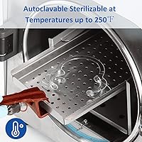 Vista 6 de JMU 20 piezas de retractores dentales M de mejillas, abridor de boca en forma de C, empaquetado individualmente, transparente