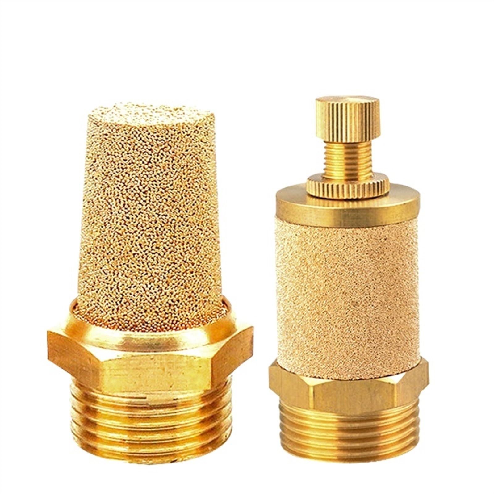 Silenziatori Pneumatici, marmitte, silenziatori Connettore silenziatore di Scarico Assorbimento Rumore compressore Aria(Short03)