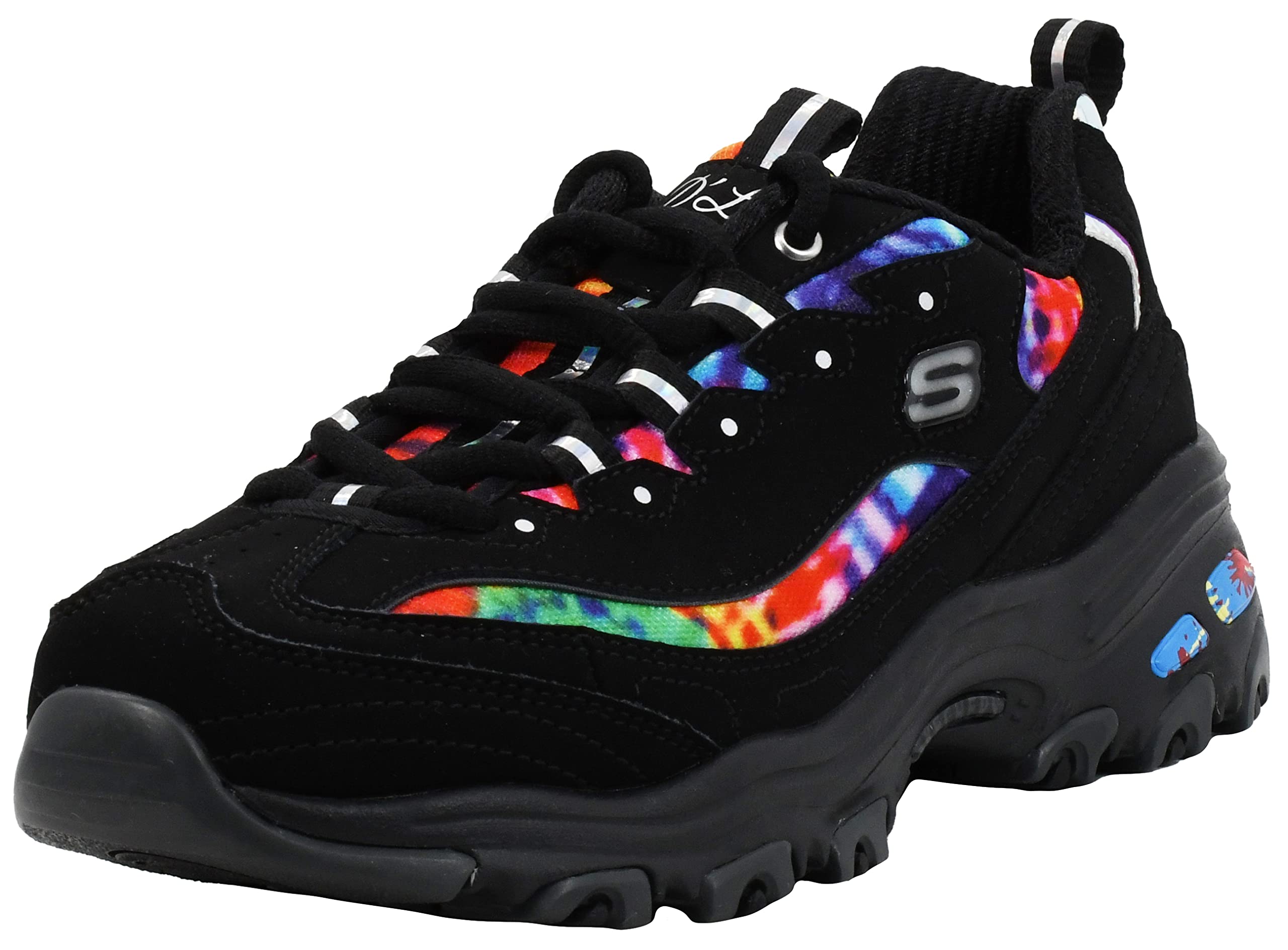 Skechers Women's D'Lites Summer Fiesta Sneaker