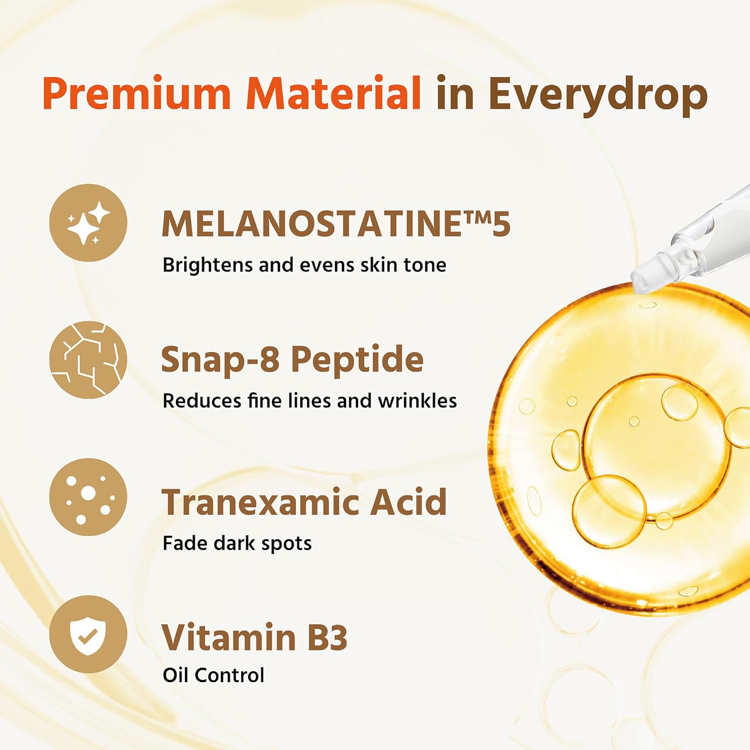 Stem Cell Exosomes for Skin, Face Ampoule Serum with Hyaluronic Acid & Peptides | Hydrating, Glow, Firming Skincare | 1 Set (8ml + 150mg) - Image 5