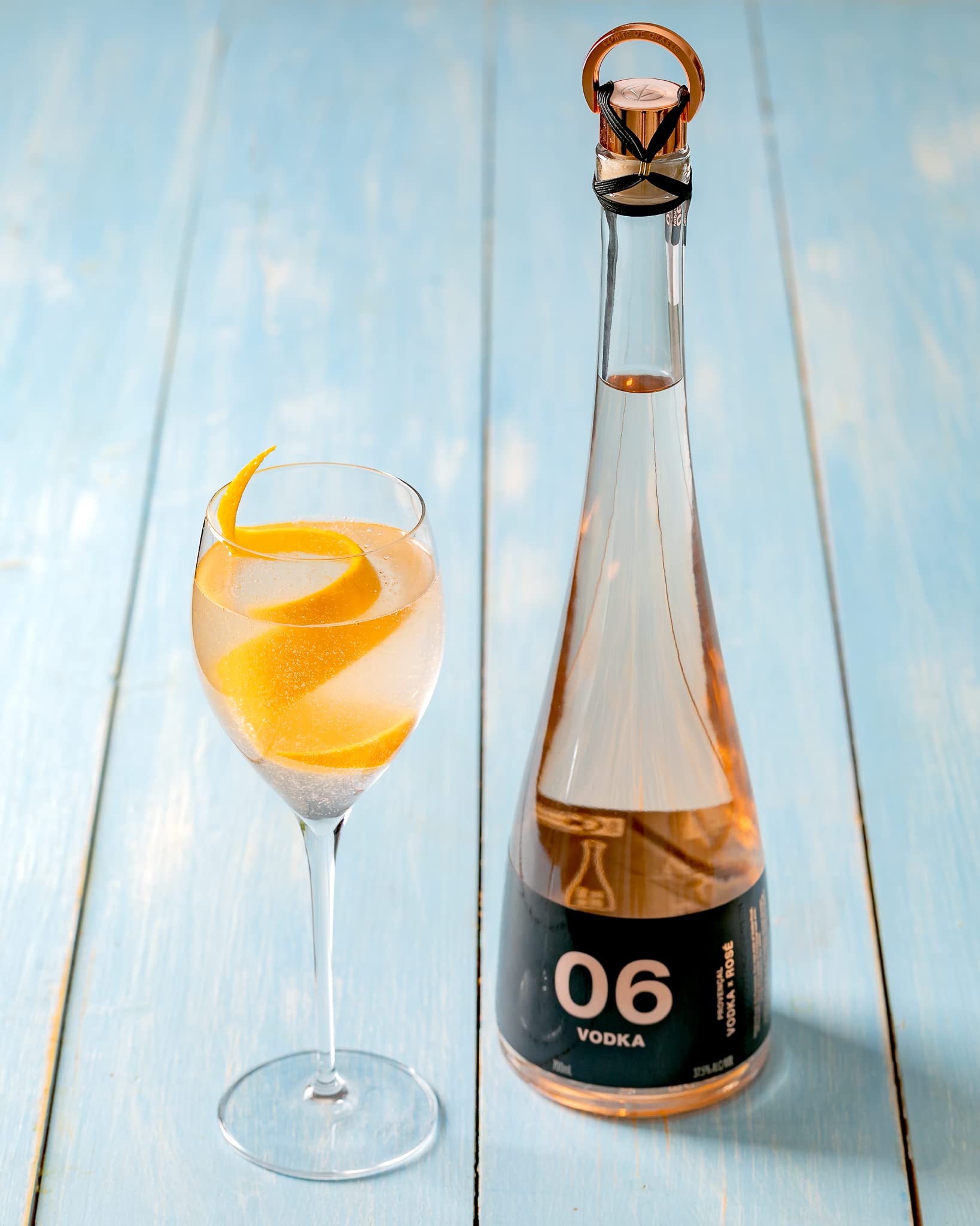 Comte de Grasse Vodka Rose 0,7 Liter 37,5% Vol.