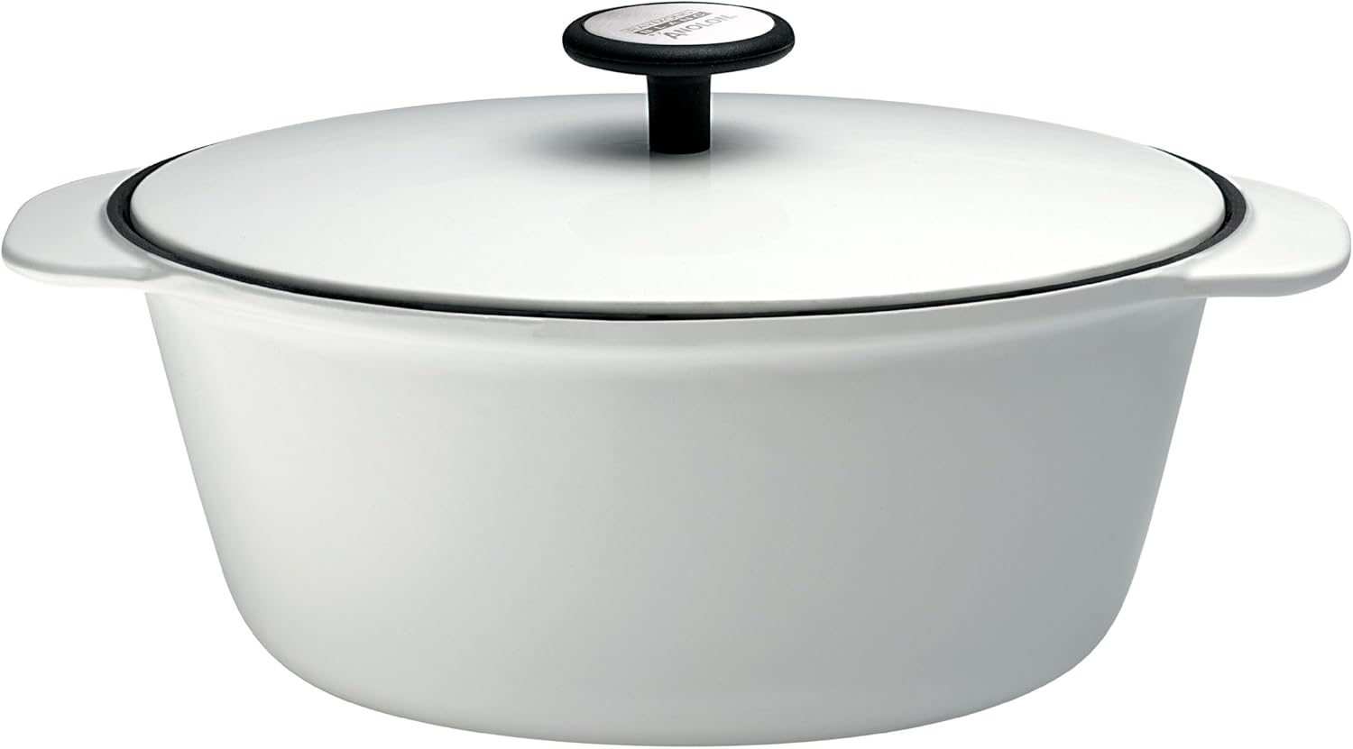Raymond Blanc by Anolon Cast Iron Oval Casserole, 26 cm, 3.4 Litre