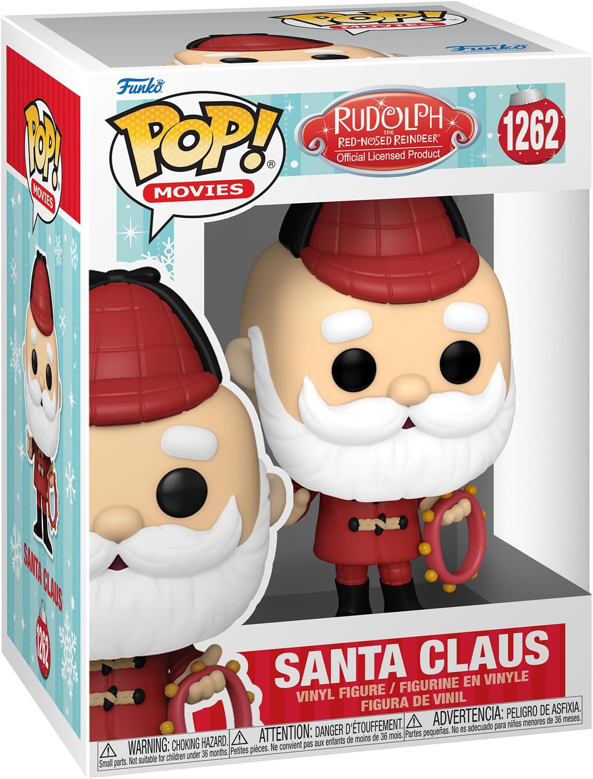 POP! Movies: Rudolph - Santa Claus - (Off Season) - Rudolph The Red-Nosed Reindeer - Collectable Vinyl Figure - Gift Idea - Official Merchandise - for Kids & Adults - Movies Fans