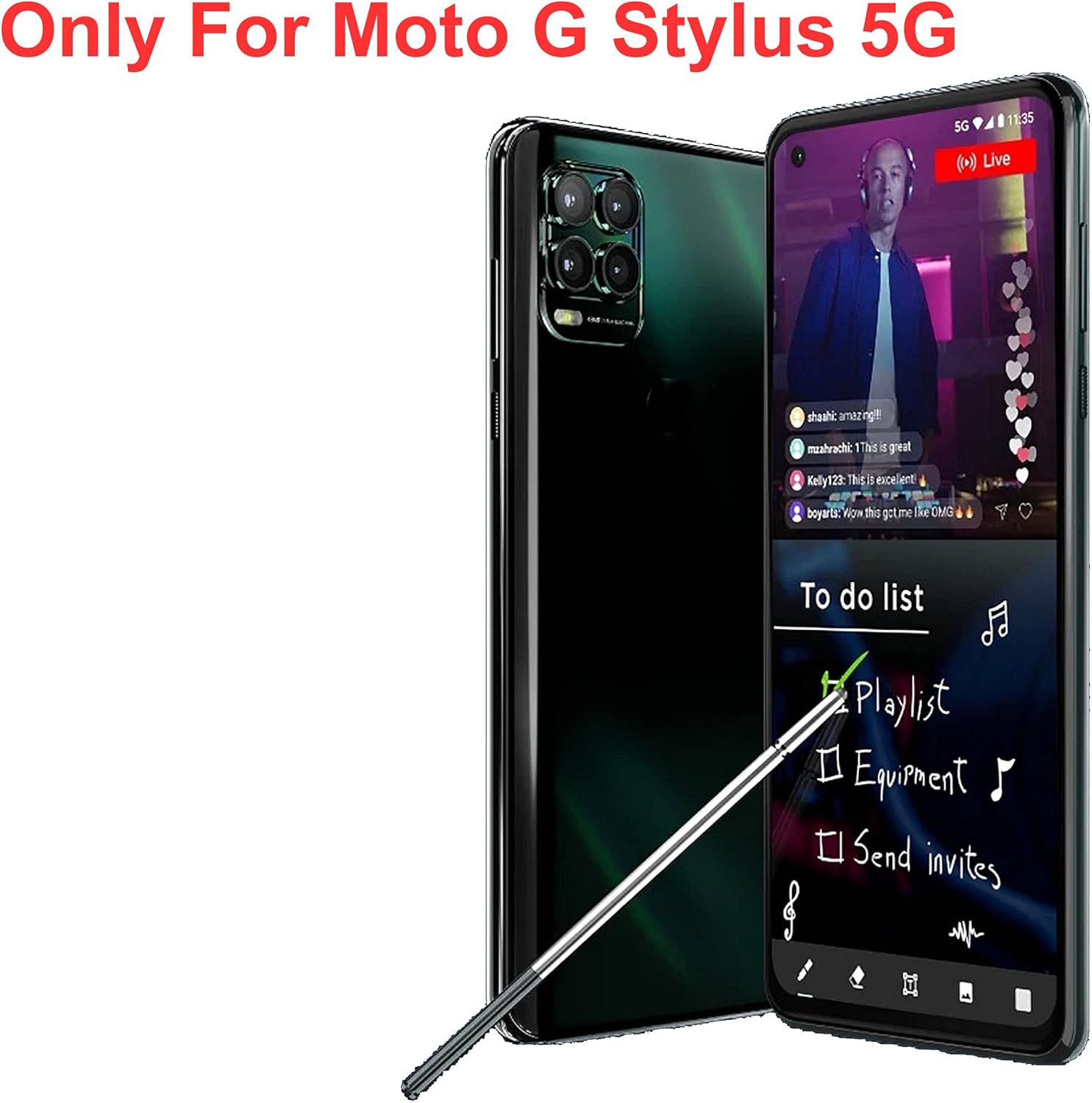 独特の上品 Ocestore 2パック 新しいタッチスタイラスペン ライティングは Motorola Moto G Stylus 21 5g Xt2131 交換と互換性があります Avmschools Ac In