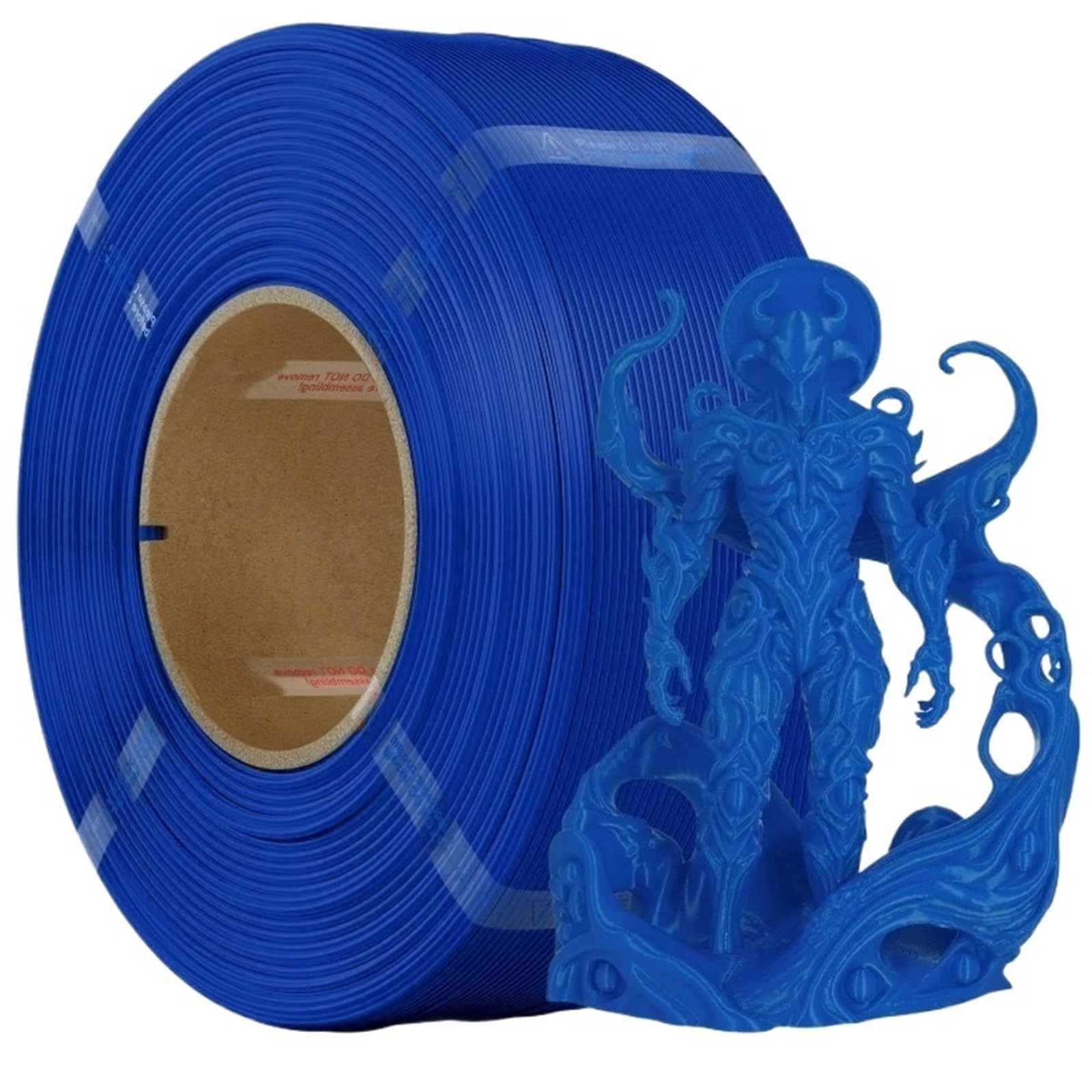 Compatible Con El Filamento De Impresión 3D PLA Bambu Lab | Recambio de filamento azul de 1,75 mm y 1 kg diseñado for carretes vacíos reutilizables