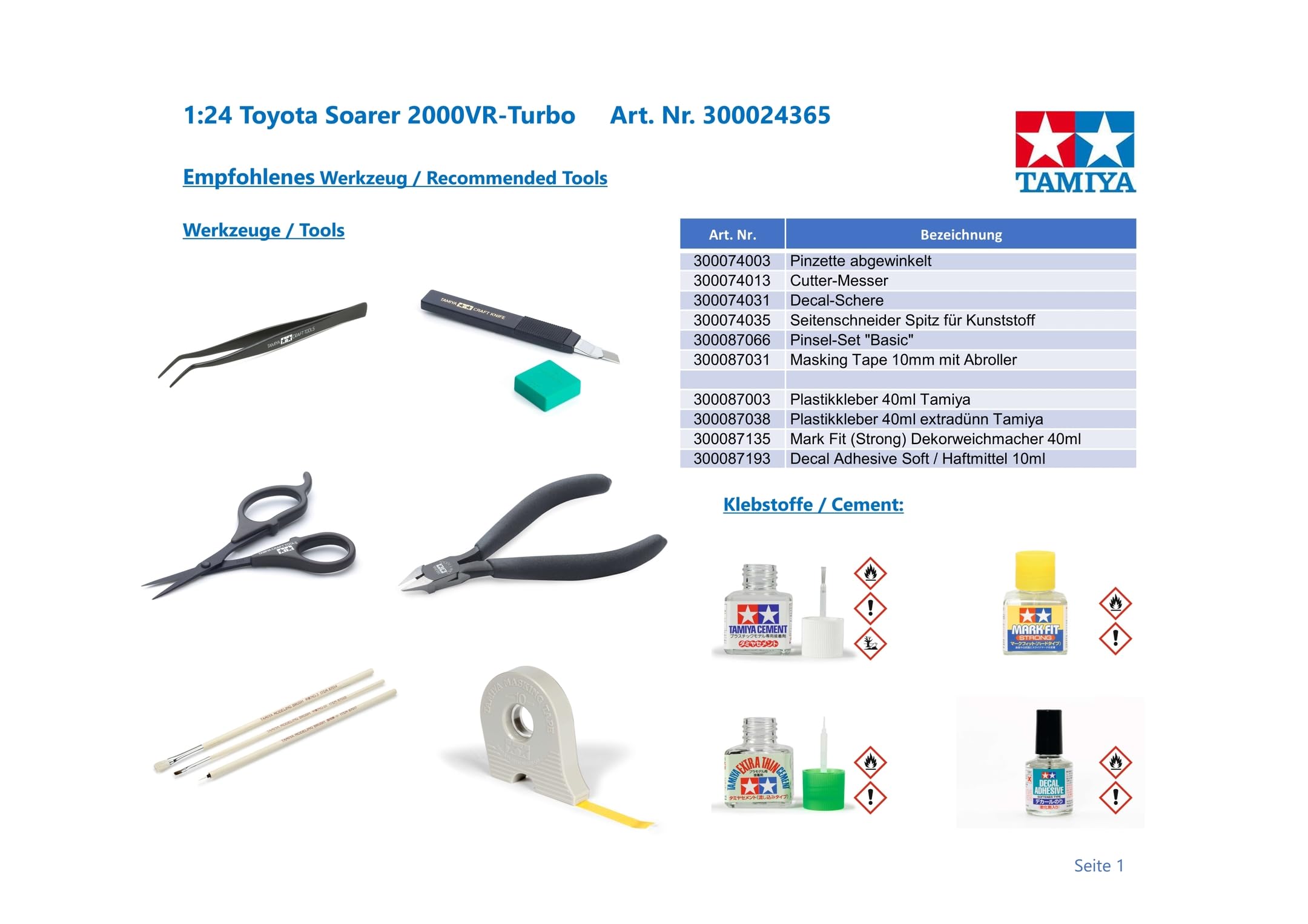 模型製作用品 SOARER Amazon.com: TAMIYA 24365 1:24 Toyota Soarer 2000VR-Turbo - Model