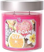 Vista 32 de Signature Soy Vela perfumada de guayaba de caña de azúcar con tapa