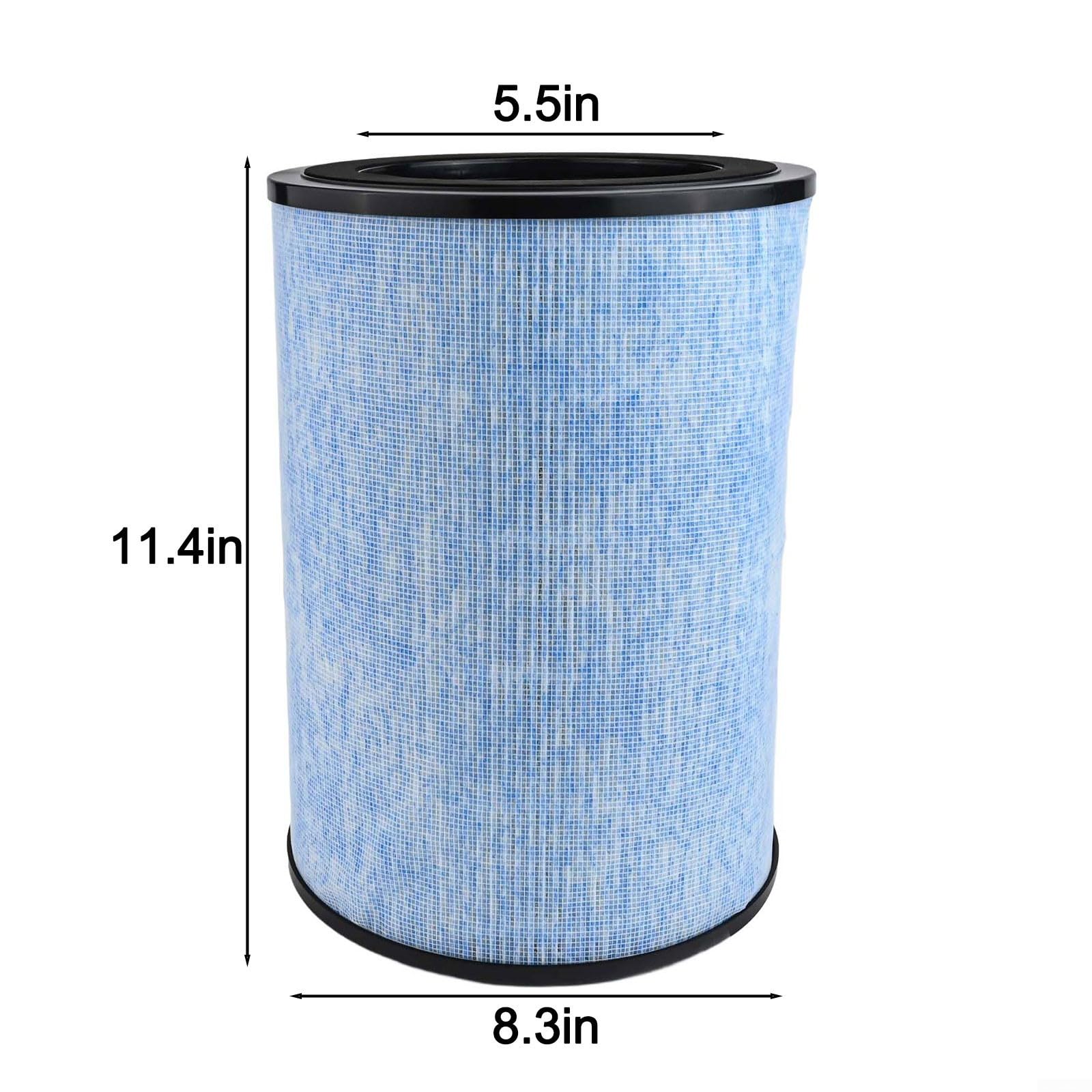 Filtro purificatore d'aria a carbone attivo per istantaneo per AP300 e Hathaspace per HSE1500, progettato per rimuovere le particelle sospese nell'aria e promuovere spazi respiratori più puliti
