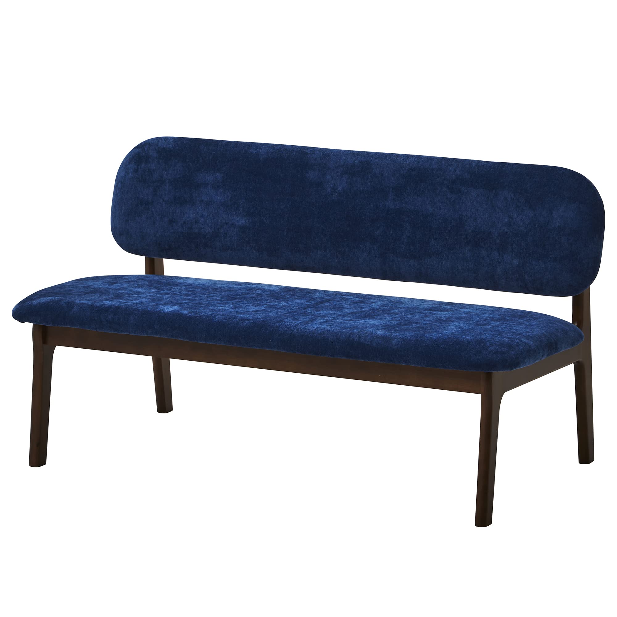 Amazon｜関家具(Sekikagu) ダイニングベンチ ファブリック 広い座面