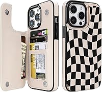 Vista 44 de uCOLOR Funda compatible con iPhone 15 de 6.1 pulgadas con ranura para tarjetero, función atril, doble cierre magnético y bloqueo RFID, funda de 6.1