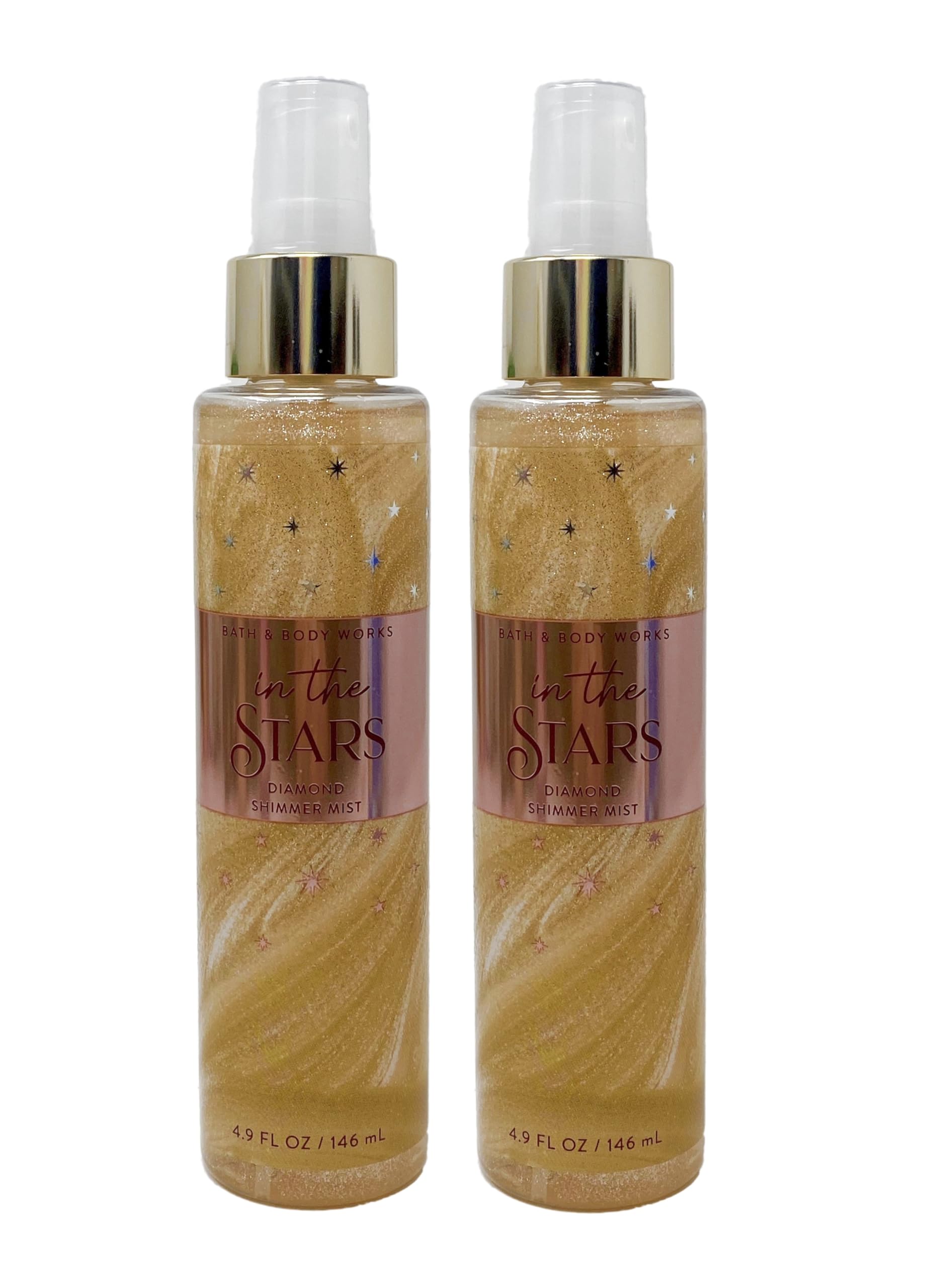 Amazon.com : Generic Bath and Body Work In The Stars - Pack of Two - Diamond  Shimmer Mist : Beauty & Personal Care