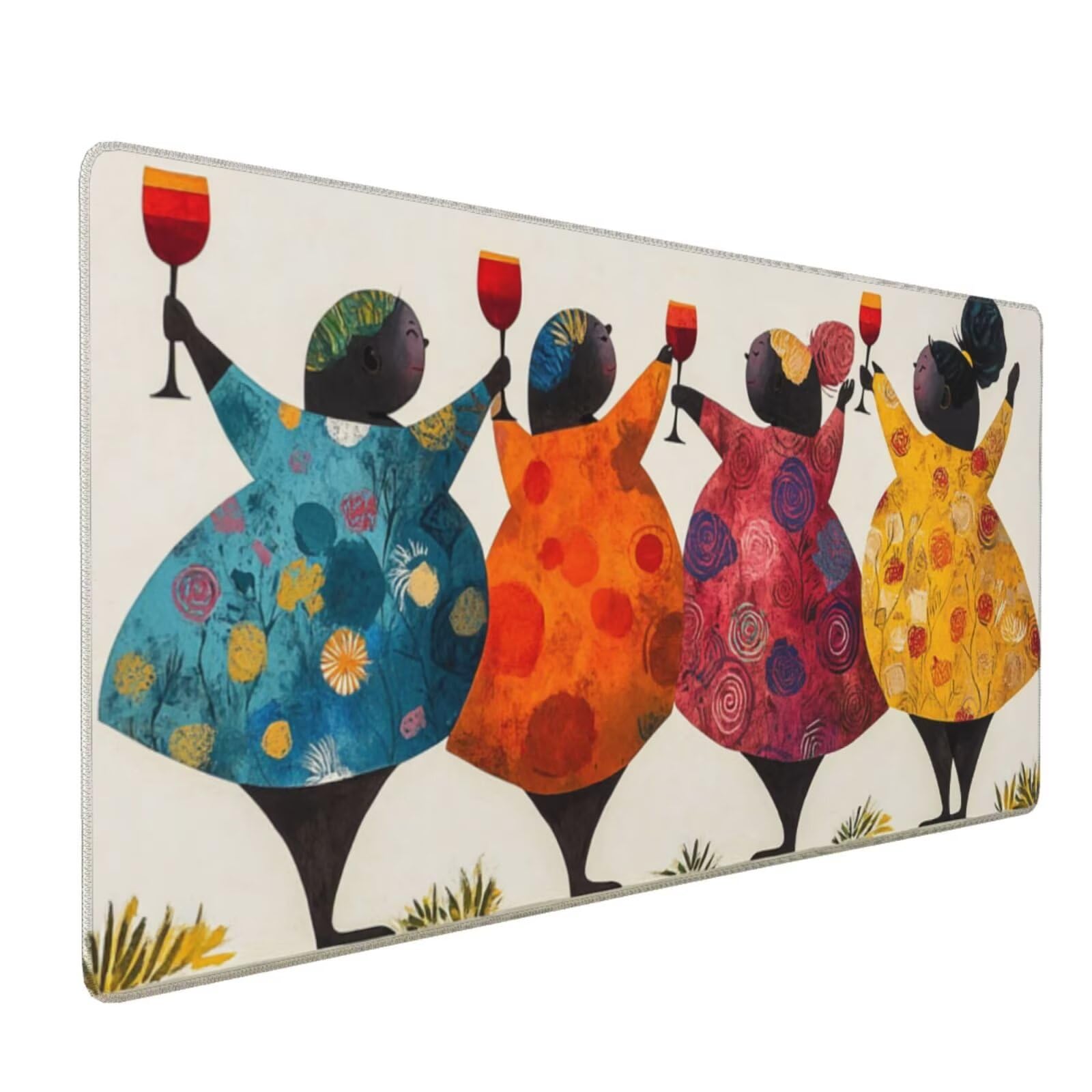 Podkładka pod mysz XXL 1600 x 800 mm kolorowa duża podkładka pod mysz kobiety wysoka precyzja podkładka pod mysz do gier, wodoodporna podkładka pod mysz, antypoślizgowe gumowe dno, akcesoria biurowe