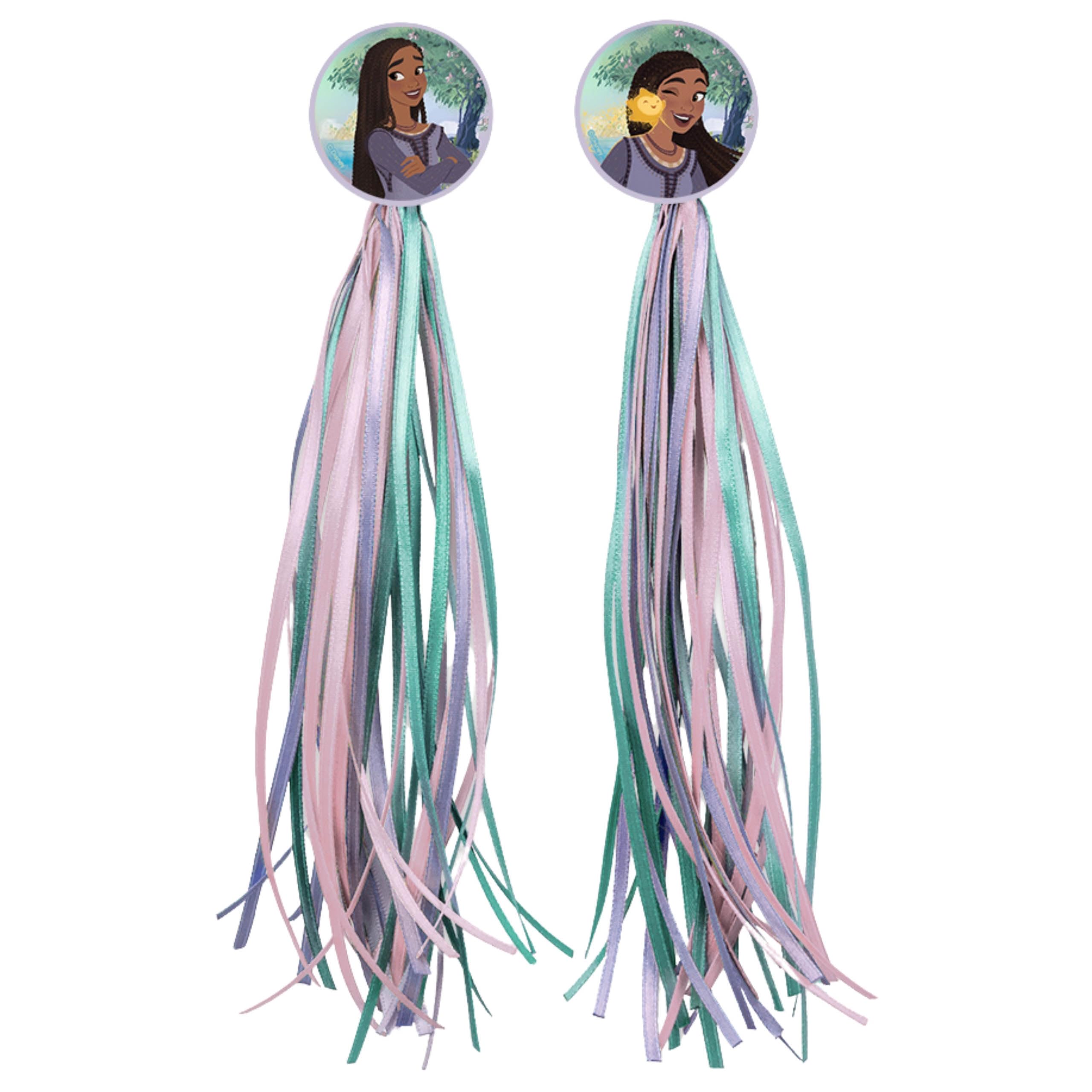 sarcia.eu Decorative fringed streamers for bicycle handlebars, scooters, set 2 pieces (Wish Asha)