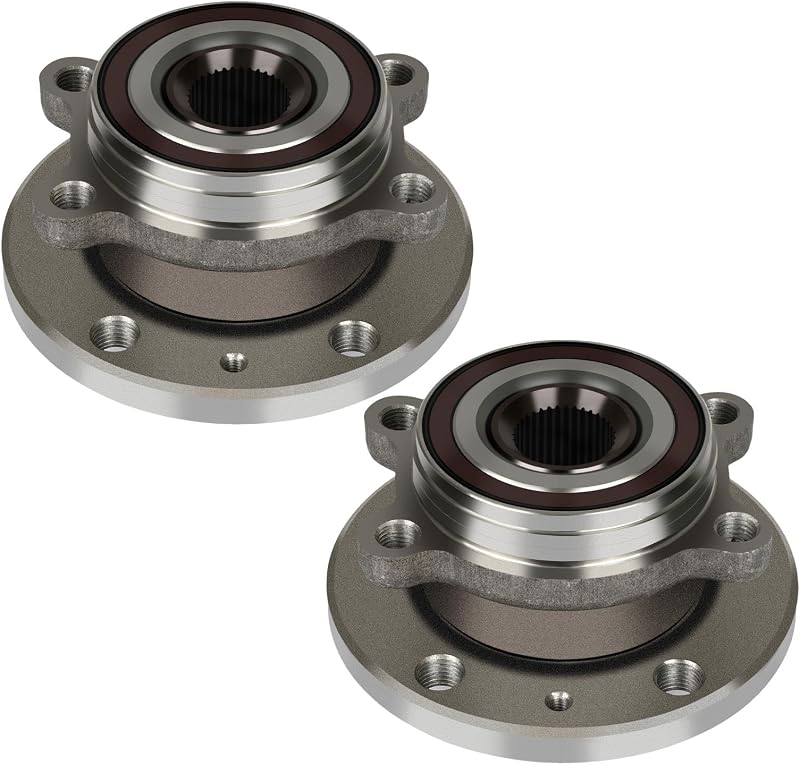 Cubo de roda com rolamento ECCPP 513253 com ABS para Audi e Volkswagen – 1 unidade