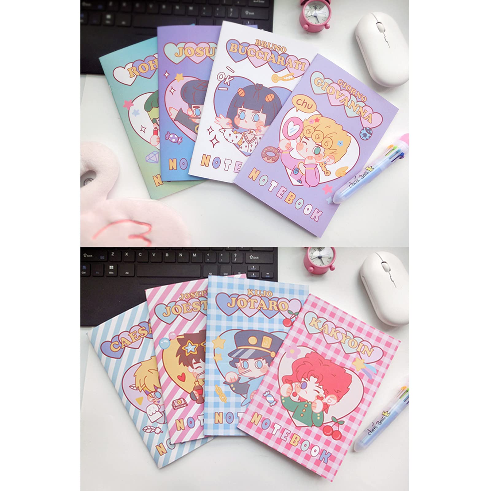 Amazon.co.jp: ジョジョの奇妙な冒険 ノート + 付箋 セット ジョジョ