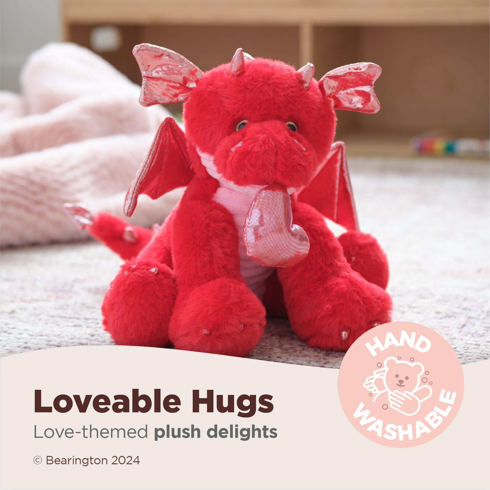 Amazon.com: Bearington Lazarus The Love Dragon Stuffed Animal