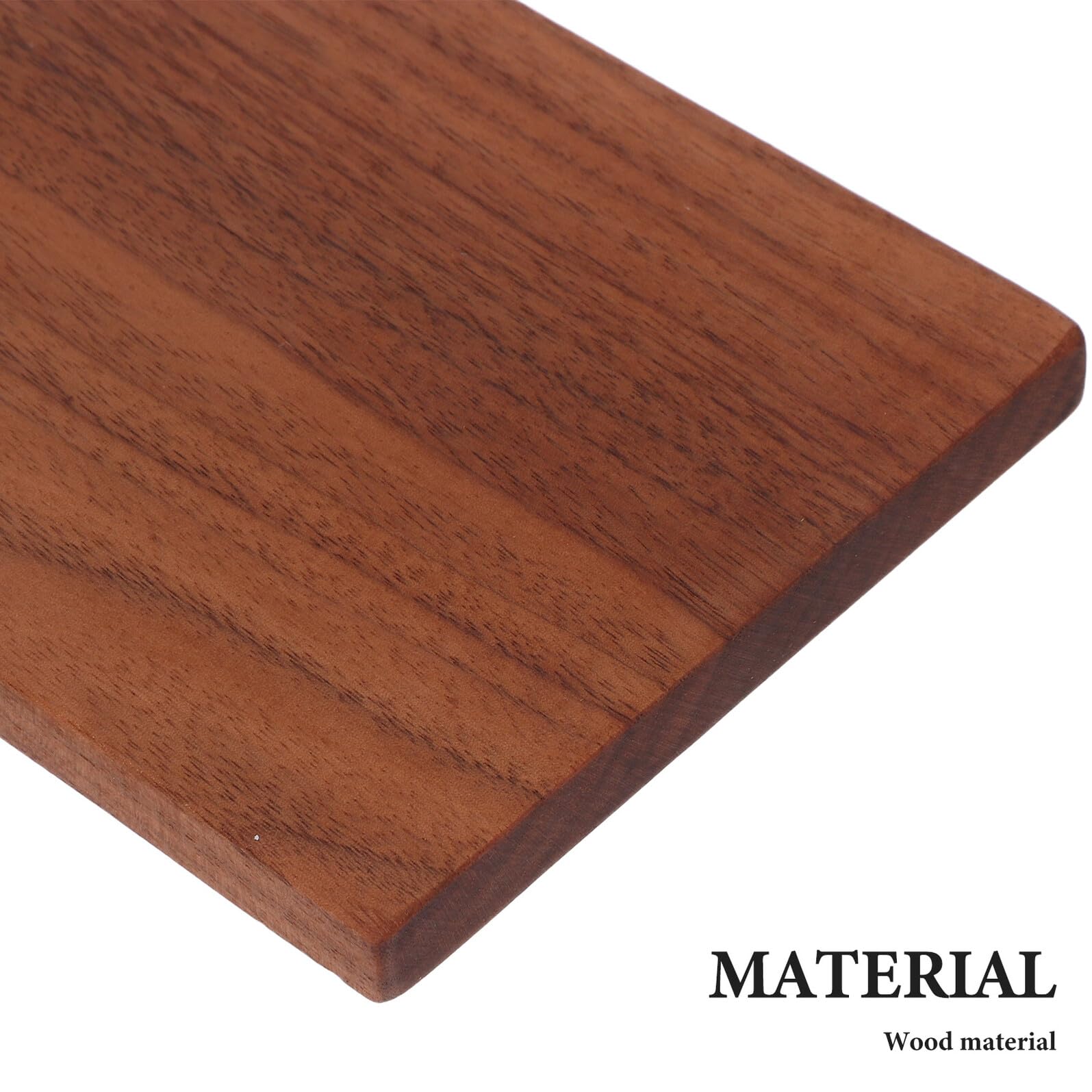 Yardenfun 2pezzi Legno di Noce Grezzo Pannelli Spessore Assi di Legno Massello per Taglio Incisione Mobili Fai da Te Pittura