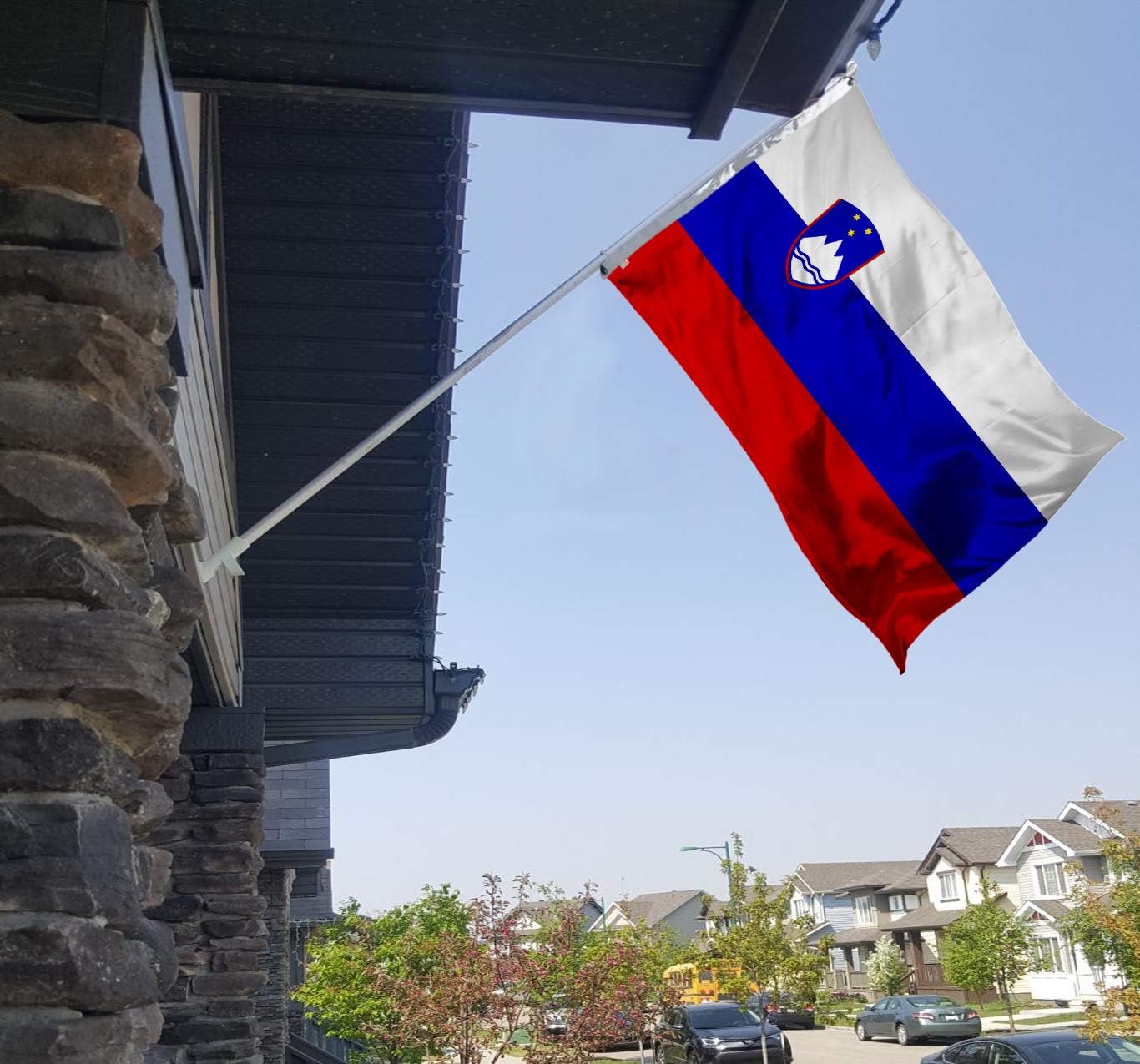 Out door Slovenian flag