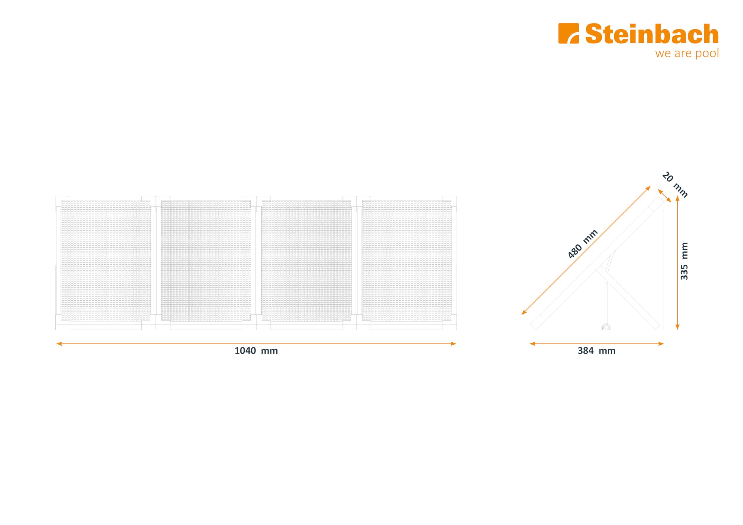 STEINBACH Solarfilteranlage FXS38 – 040603 – Pumpenleistung 4.500 l/h – Für Pools mit bis zu 19.000 l – Mit einem inkludierten faltbaren 80 Watt PV Panel – Inkl. 256 g Filter Balls