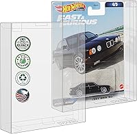 Vista 1 de MALKO Estuche Protector de Exhibición Hot Wheels para Coches Diecast de Tarjetas Premium - Paquete de 10 Requiere Ensamblaje