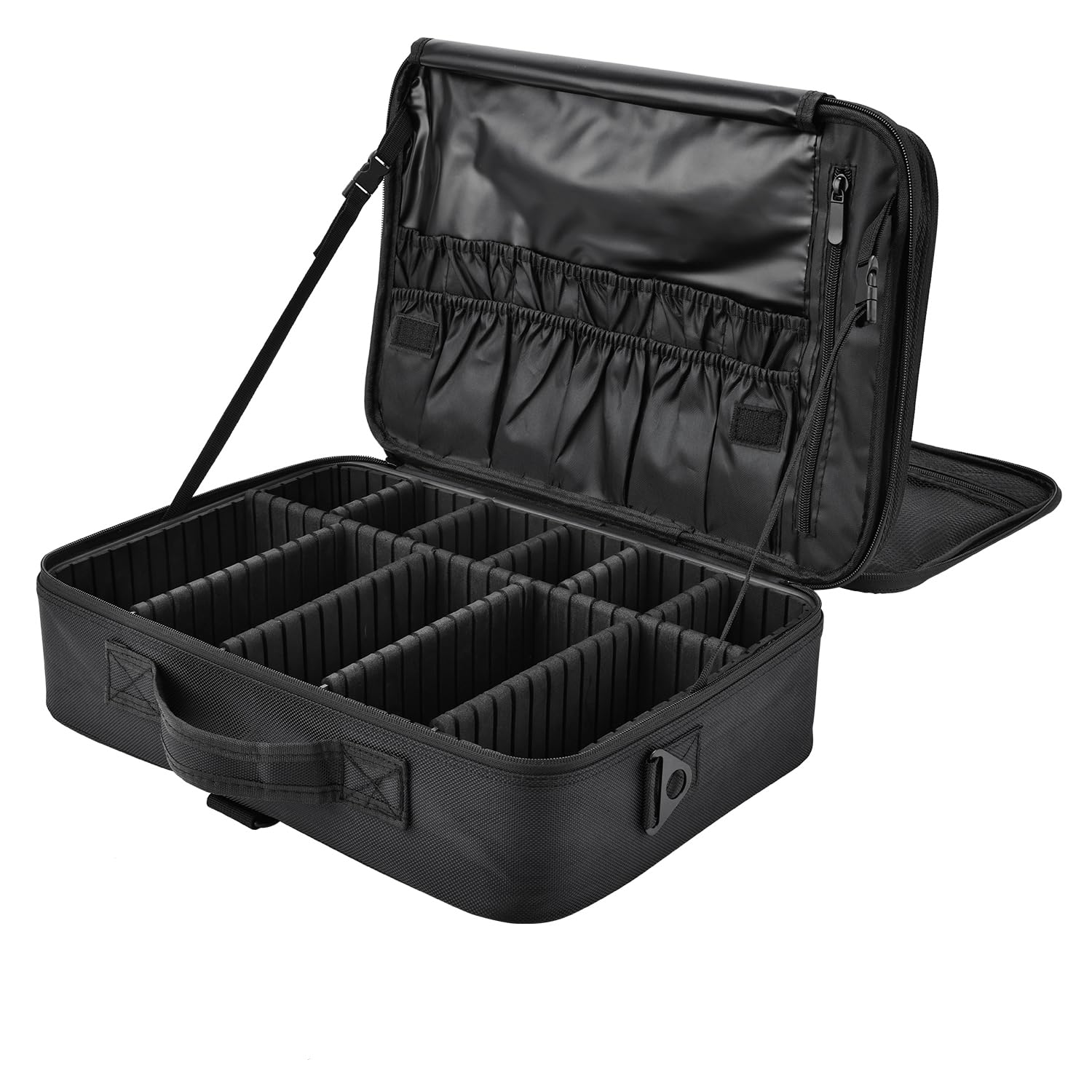 Joligrace Trousse de Maquillage Grande Sac Maquillage Voyage Trousse Toilette Makeup Bag Oxford Tissu Mallette...