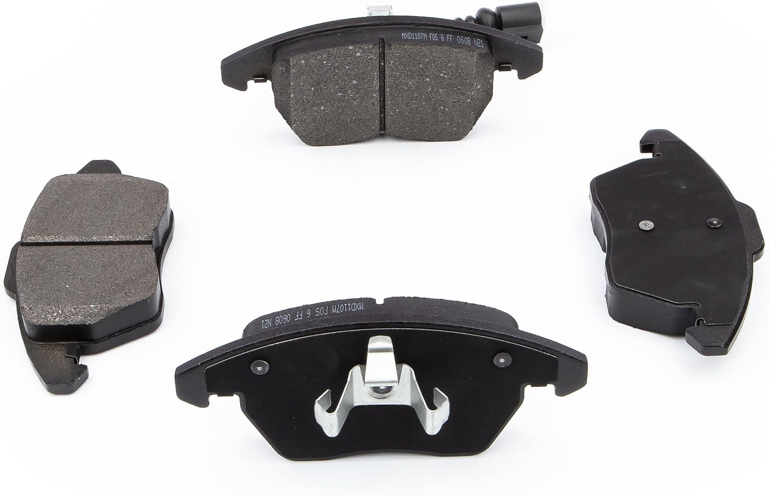 MAGMA Fire Born Braking MXD1107M Semi-Metallic Brake Pads, Front