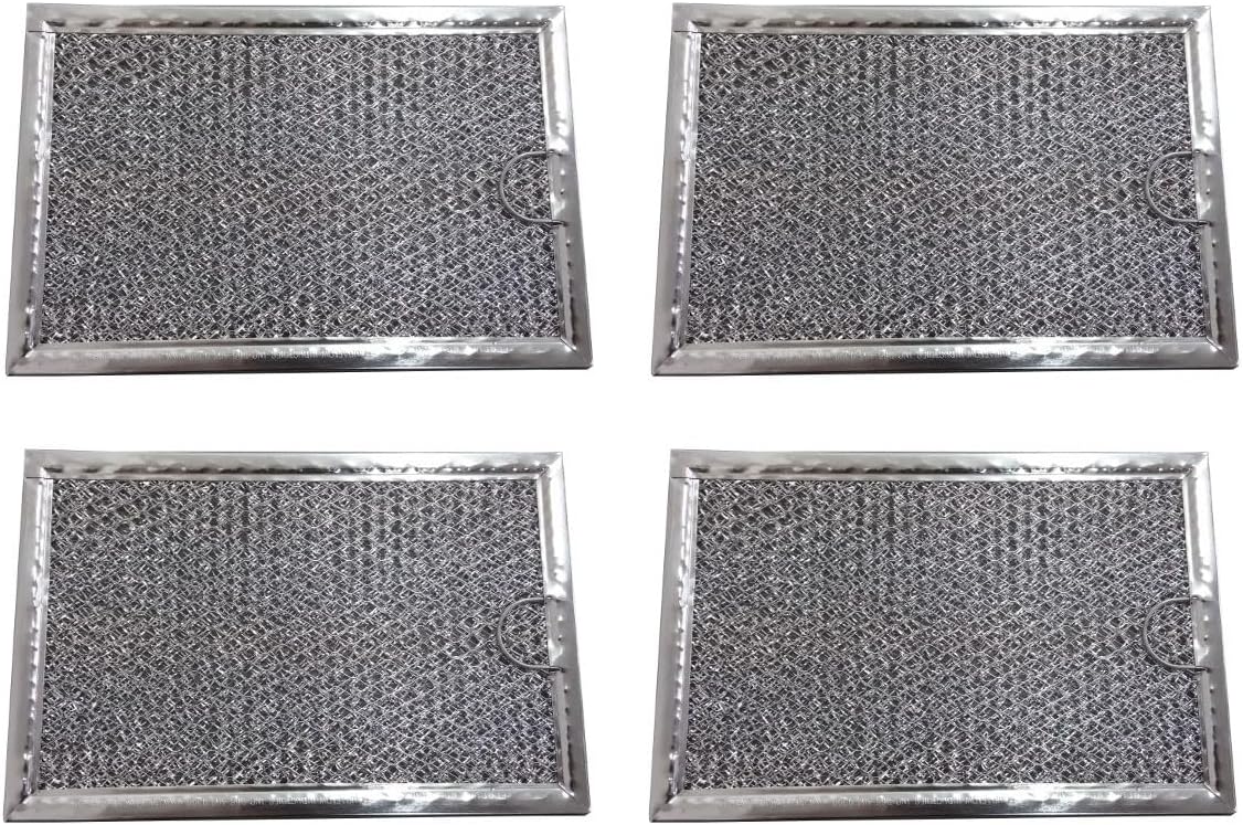 Replacement for fits 4 Pack Grease Filter for Oven Microwave 5303319568 5 X 7-5/8 X 3/32