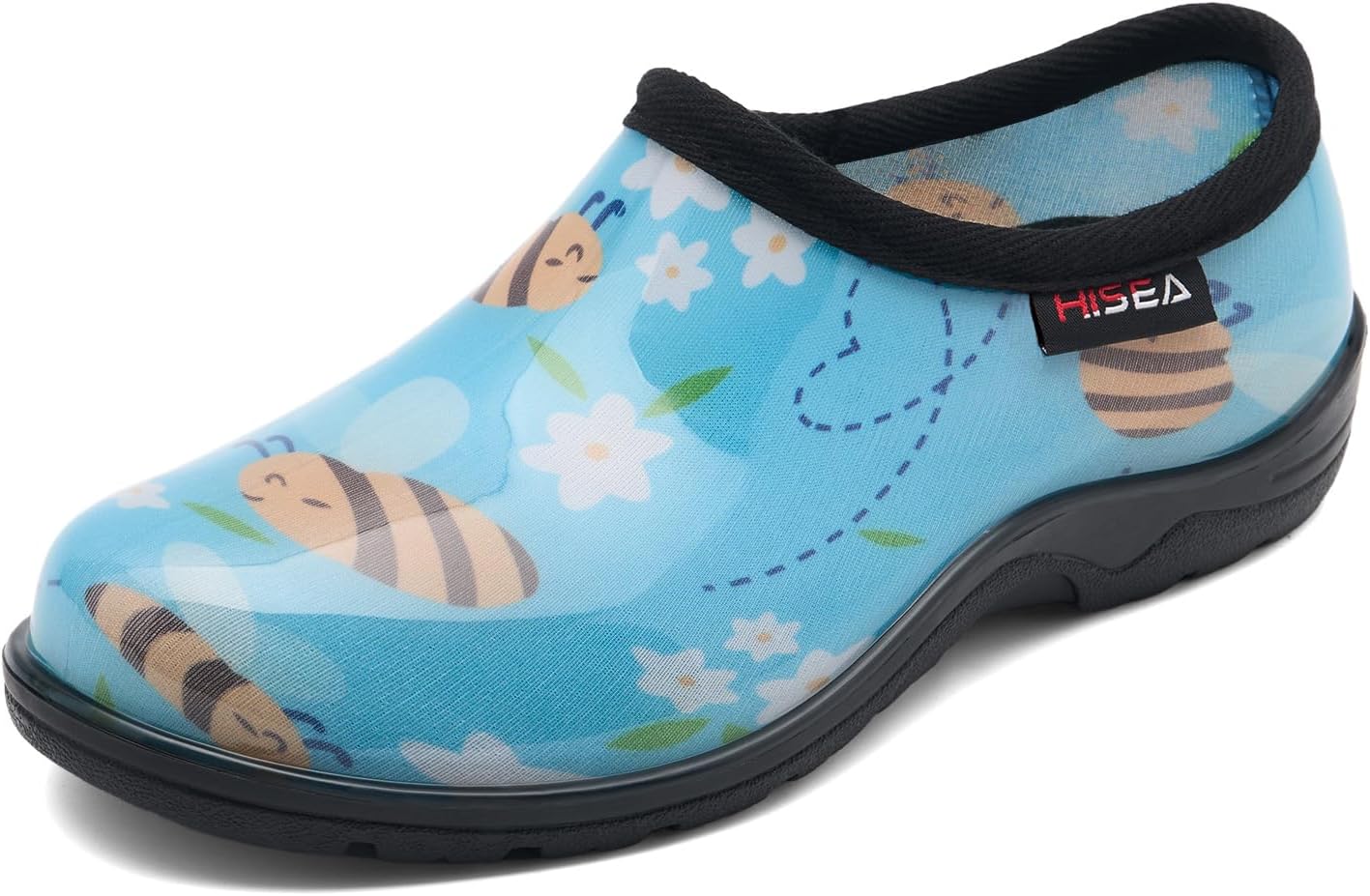 HISEA Waterproof Garden Shoe for Women Outdoor Slip-On Rain Boots Rubber... - Picture 51 of 55