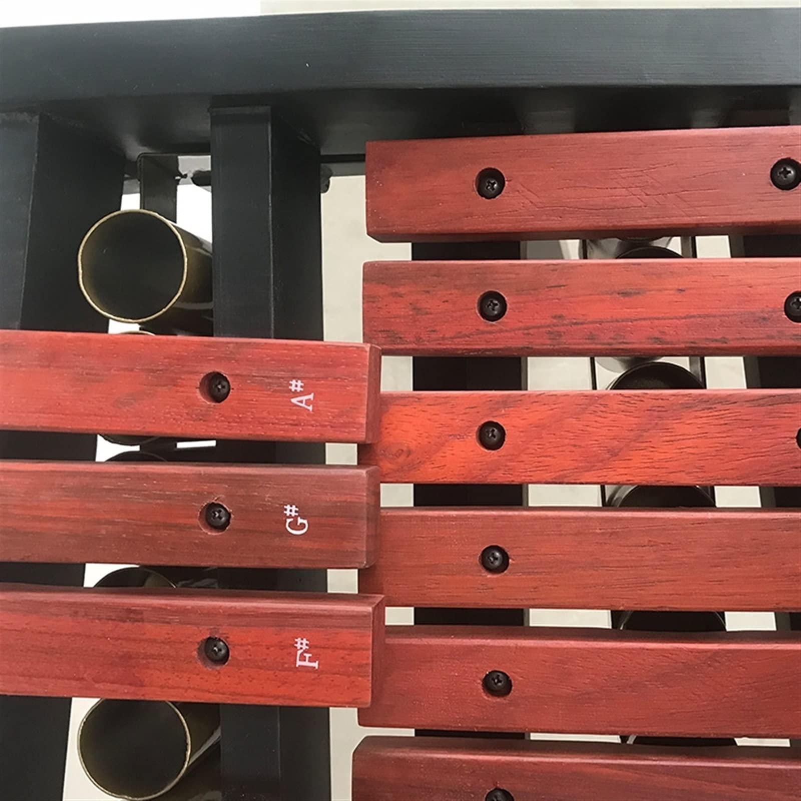 Strumento A Percussione Xilofono A Tubo Sonoro A 32 Bande Pianoforte A Bussare Professionale Piastra in Alluminio Pianoforte Suonare Il Pianoforte xilofone Musical