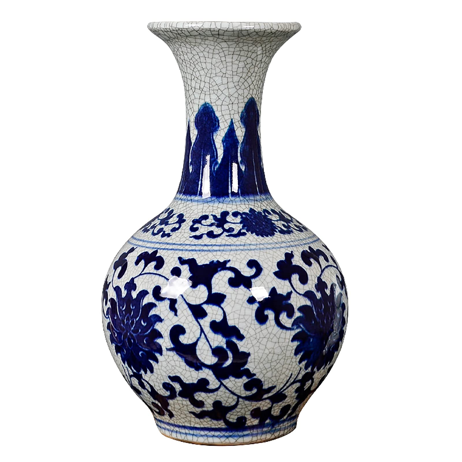 Vase de style Ming de Jingdezhen en céramique idée cadeau art