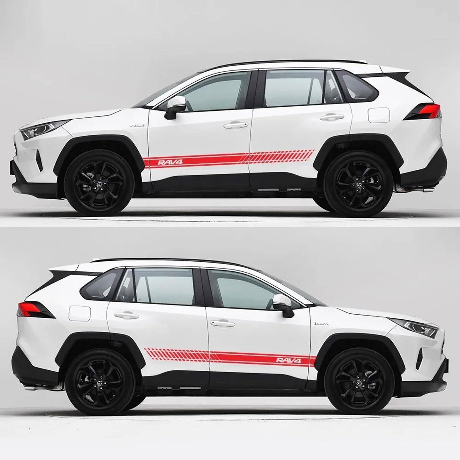 Amazon.co.jp: KORKUS 2 個車 DIY サイドストライプサイドスカート