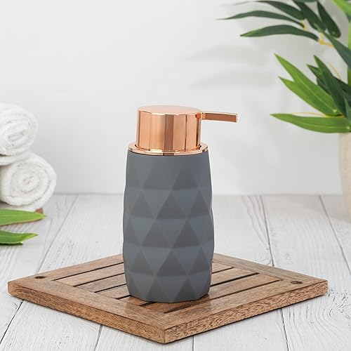 Miniatura 7 de Botellas dispensadoras de jabón de manos de 7 onzas, botellas de jabón líquido recargables para baño y cocina, dispensador de jabón con jabón para