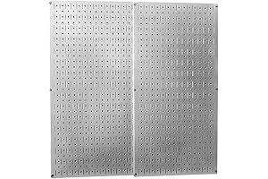 Wall Control 30 Pegboard Pack with 32 Galvanized Steel Peg Hooks