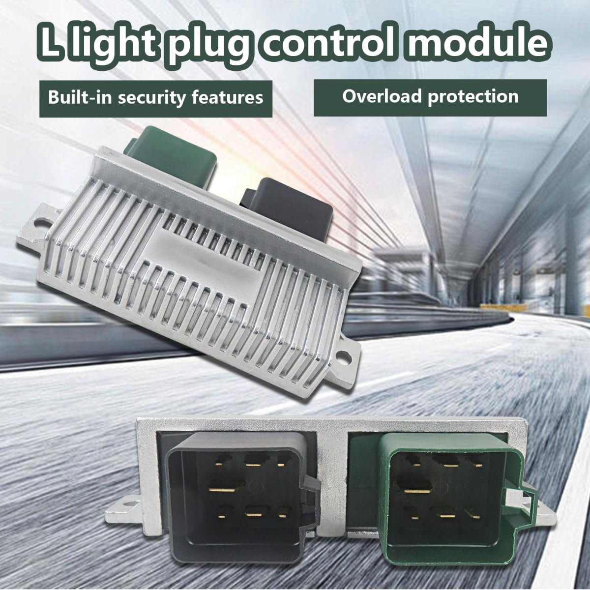 Glow Plug Control Relay Module for 2000-2003 7.3L Excursion, Replaces for DY-876, 1828565C1, YC3Z12B533AA, FSR1828565C1, 904-282