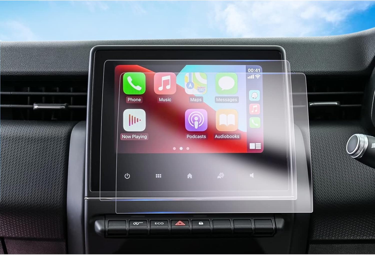 GAFAT Compatibile con Renault Megane E-Tech/Scenic E-Tech 2022-2024 2025 Contenitore per Console Centrale, Megane ETech 2024 Organizer Vassoio, Vano Portaoggetti inferiore alla Console Centrale