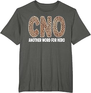 CNO Leopard Nurse Life Chief Nursing Officer T-Shirt