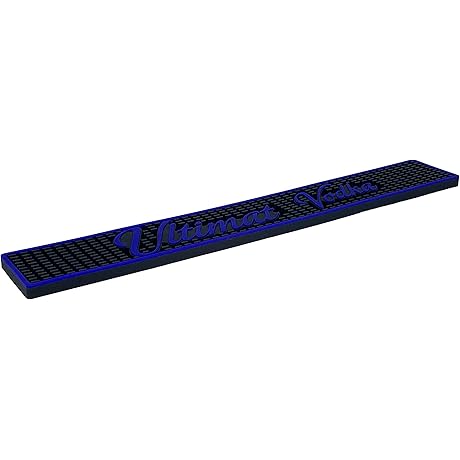 Professional Bartender Rail Spill Black Bar Mat