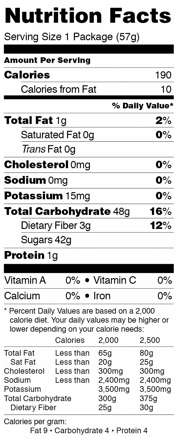 Nature's Eats Cranberries, 2 Ounce (Pack of 12)