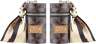 Paquete de 2 llaveros con cremallera para láp...