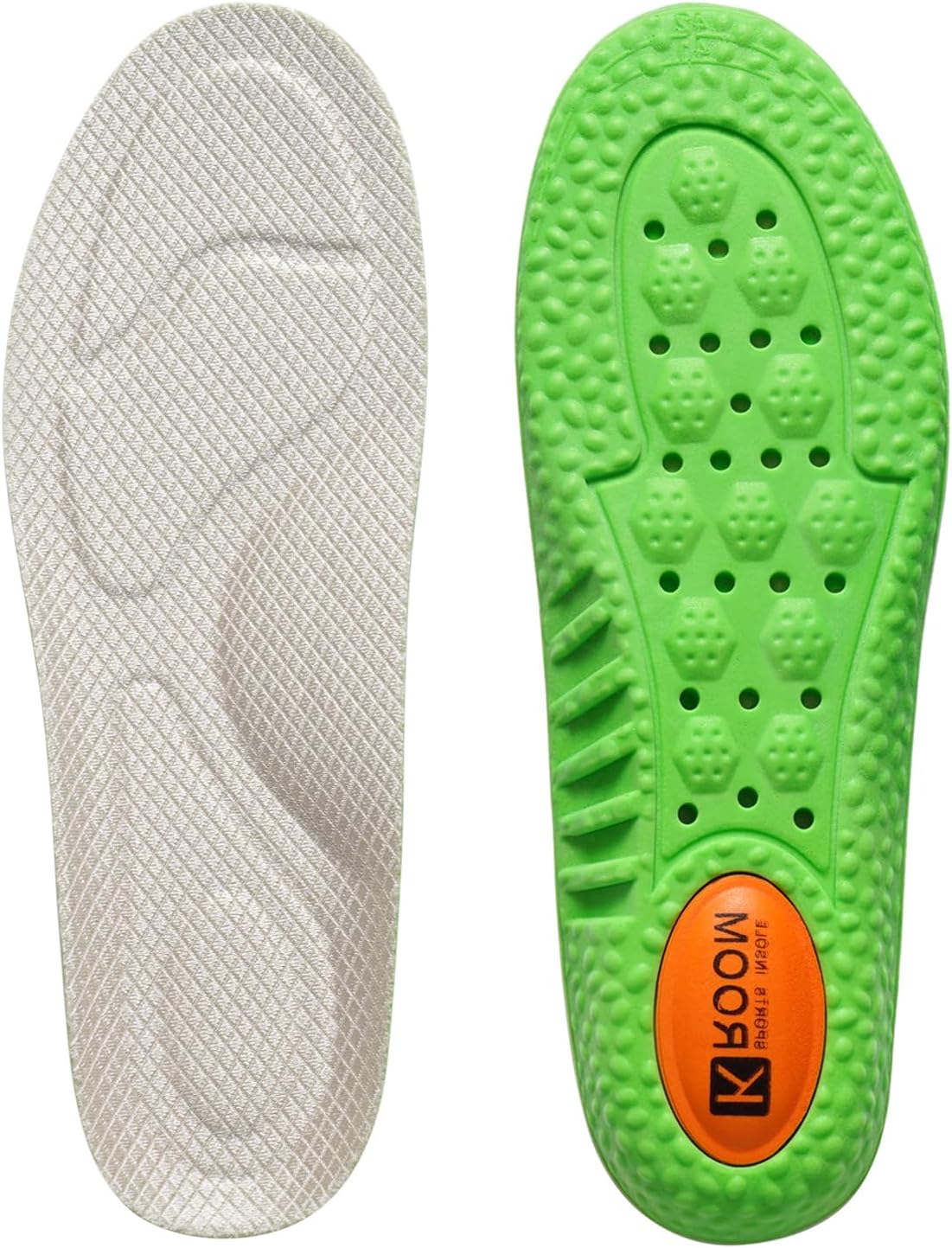 Cloud Insoles for Men Women - Super Soft Sole with Memory Foam Cushioning, Arch-Supporting Insert and Gel Padding. It is Suitable for Running, Walking and Boots (1Pair, Men 8-8.5/Women 9.5-10)