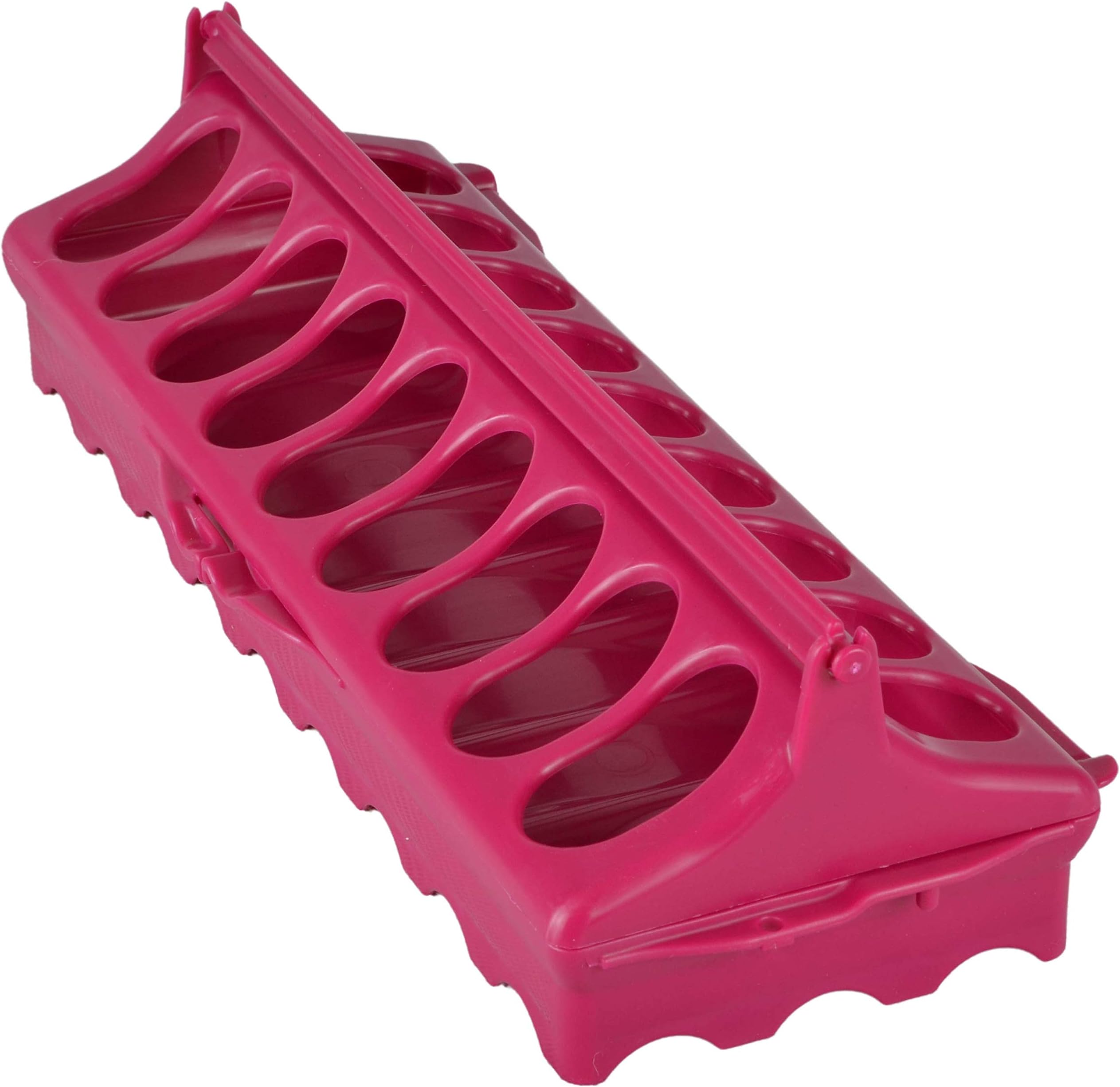 Supa Chick Trough Feeder, 30 cm | Anti-Perching System Keeps Chicks From Perching And Fouling Their Feed