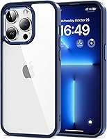 Vista 132 de HOOMIL Funda para iPhone 7 Plus/iPhone 8 Plus de 5.5 pulgadas, no amarillea, protección contra caídas, cubierta trasera dura transparente