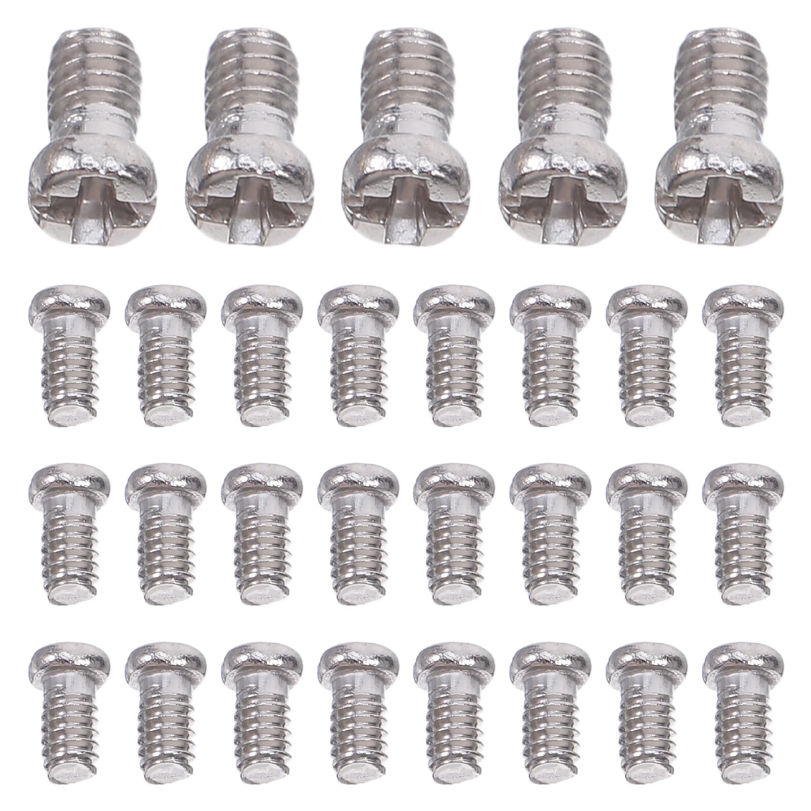 KOMBIUDA 10000 Stück Teiliges Brillenschrauben Edelstahl Mikroskopische Schrauben für Brillenreparatur mit Rostbeständigem Vielseitigem Sortiment zur Fixierung von Nasenpads und Gläsern