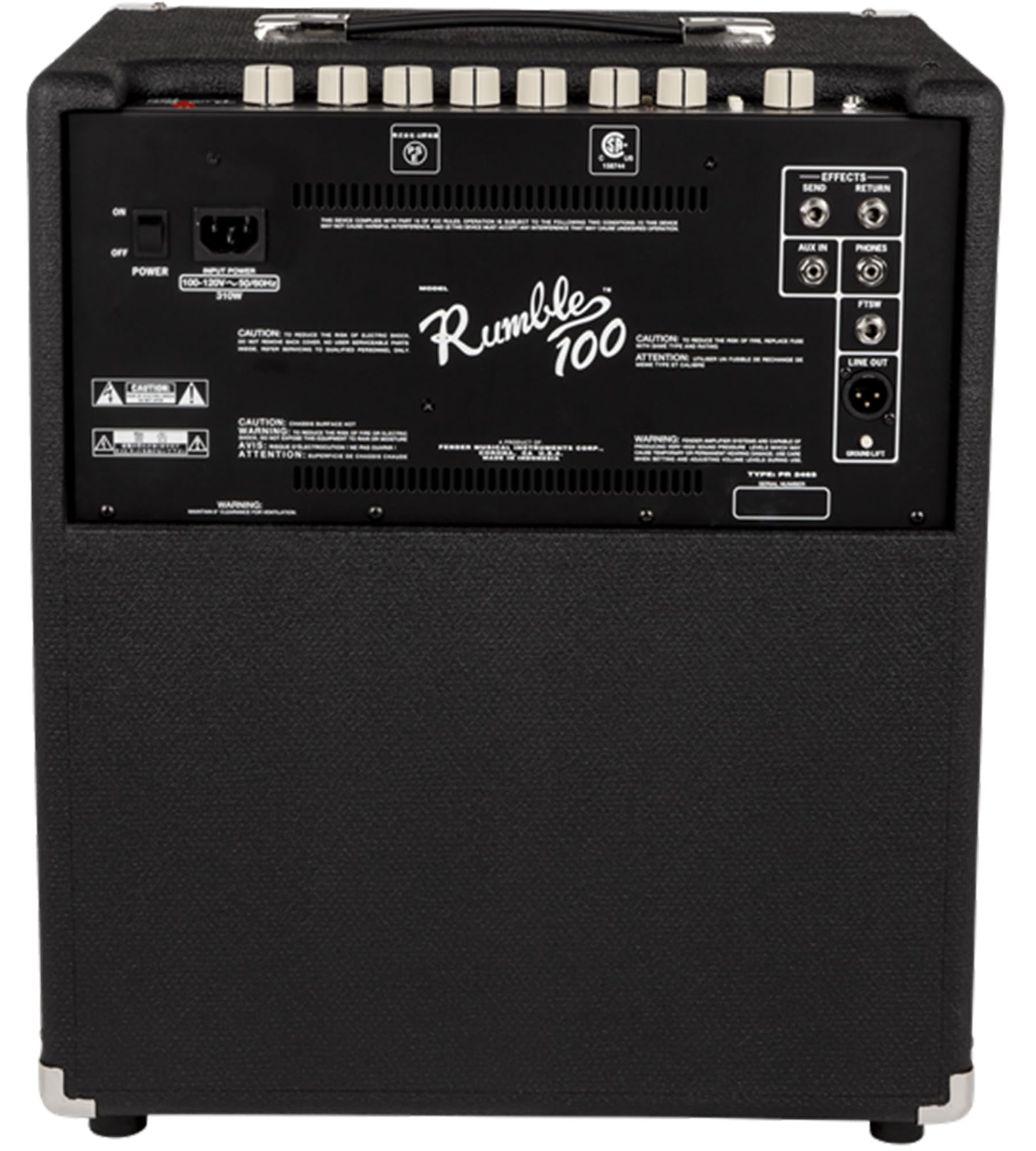 Amazon.com: Fender Rumble 100 V3 Bass Amp for Bass Guitar, 100