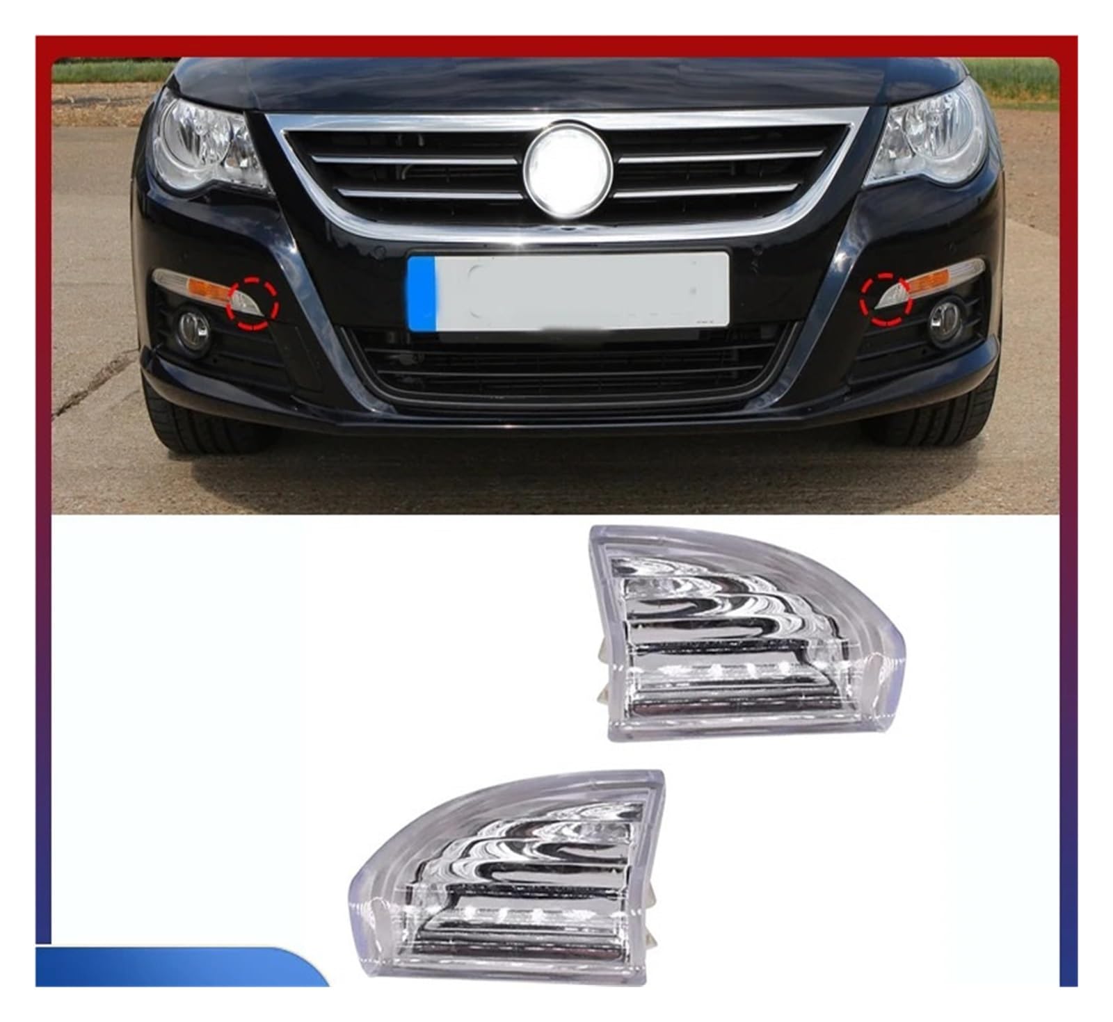 Amazon.com: LLXINGYL Front Bumper Corner Light Fog Lamp Shell