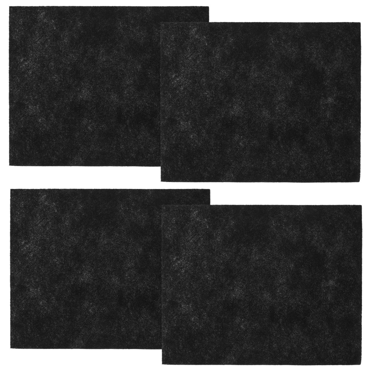 Filtre à charbon actif pour grille d'aération et déshumidificateur (4 pièces)