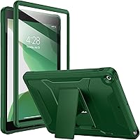 Vista 10 de Soke Funda para iPad de 9ª/8ª/7ª generación de 10.2 pulgadas (versión 2021/2020/2019), con protector de pantalla integrado y soporte, funda