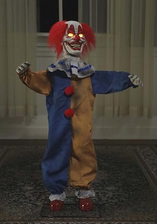 Little Top Clown Animated Prop, 36" -
