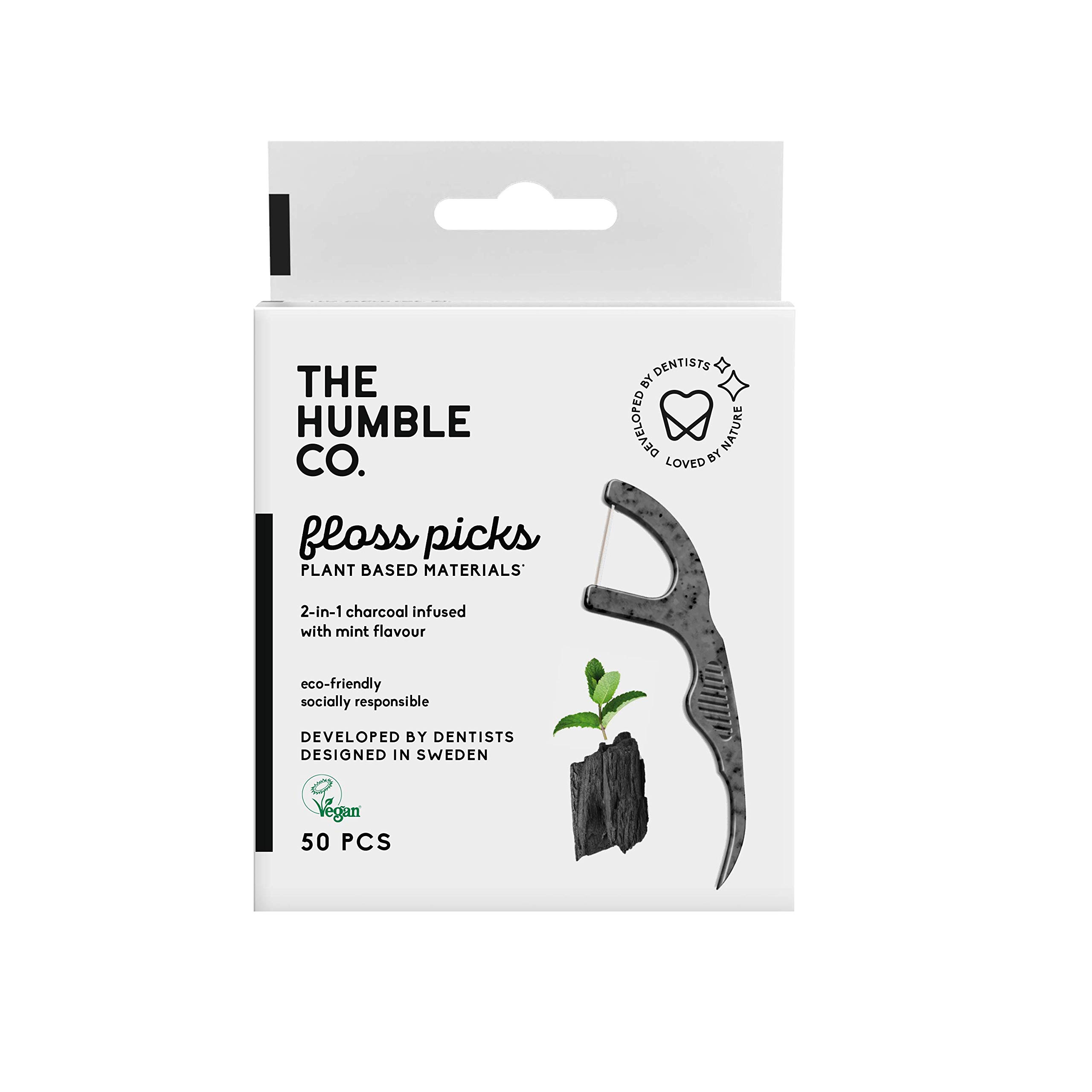 Buy The Humble Co. Floss Picks (200 Count) Based Dental Floss Picks