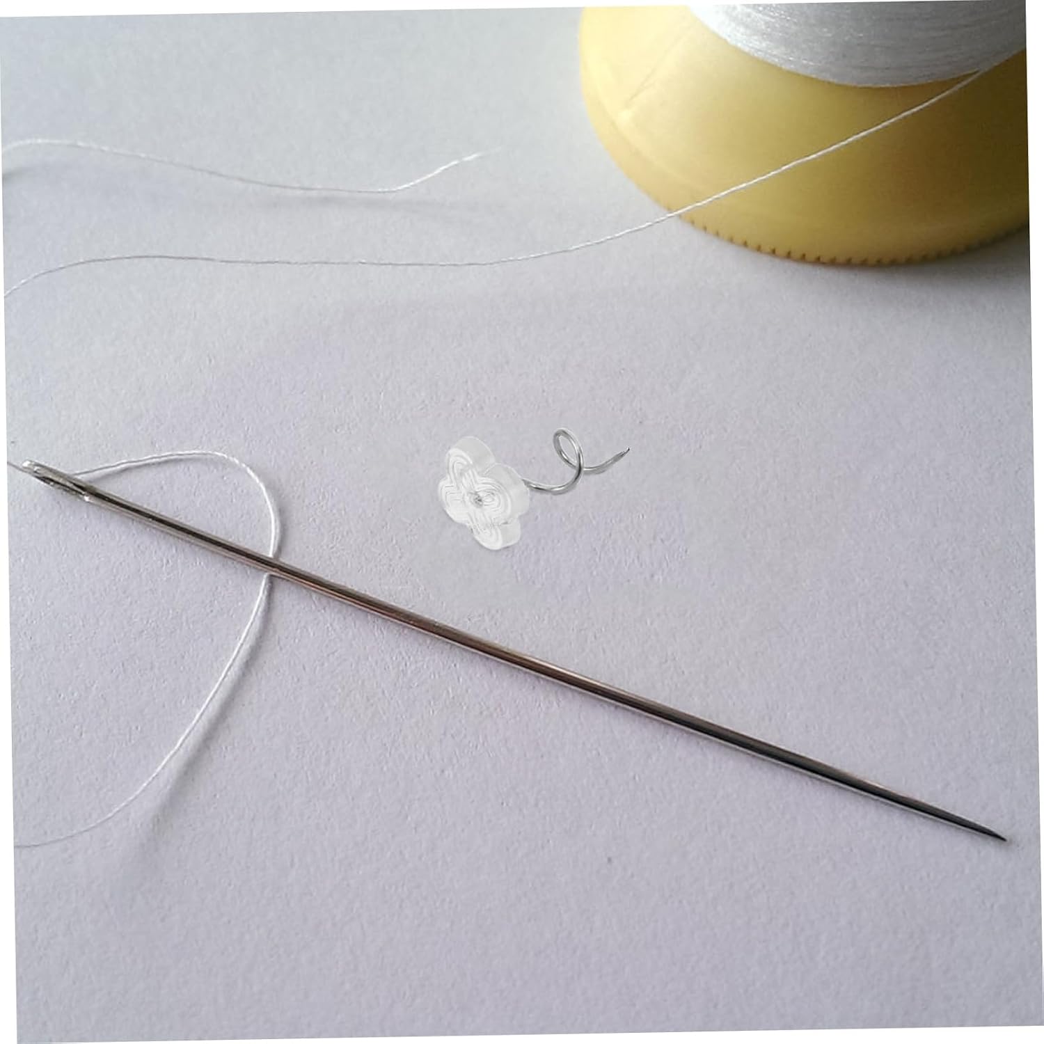 Hand Sewing Positioning Pins Flower Heads Essential Sewing Tools for Quilting and Crafting Accurate Fabric Fixing Needles for DIY Projects and Garment Construction